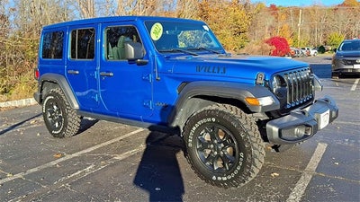 2022 Jeep Wrangler Unlimited Willys