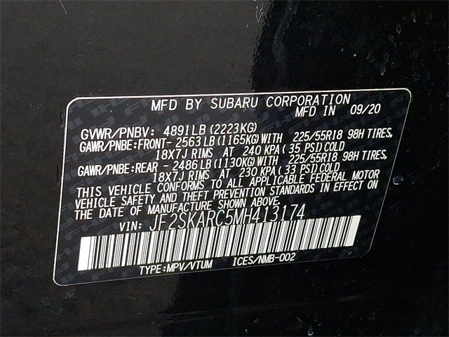 2021 Subaru Forester Sport