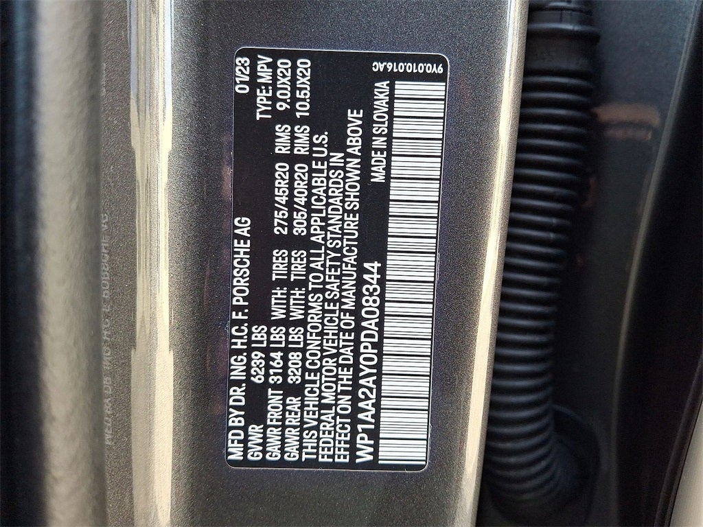 2023 Porsche Cayenne Platinum Edition