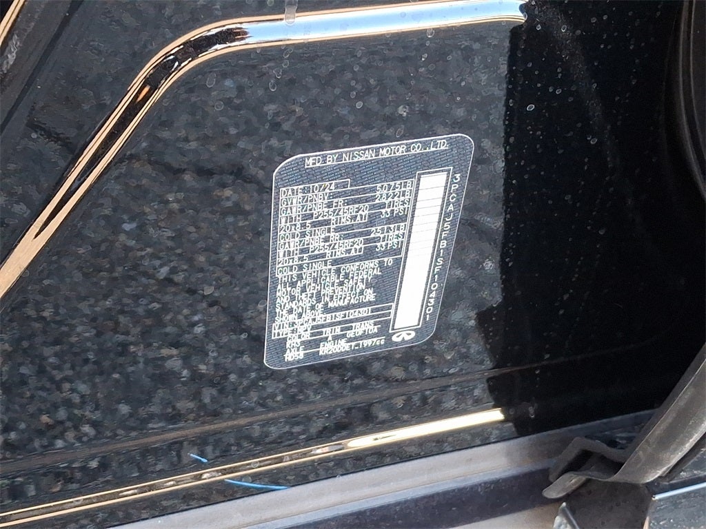 2025 INFINITI QX50 Sport AWD