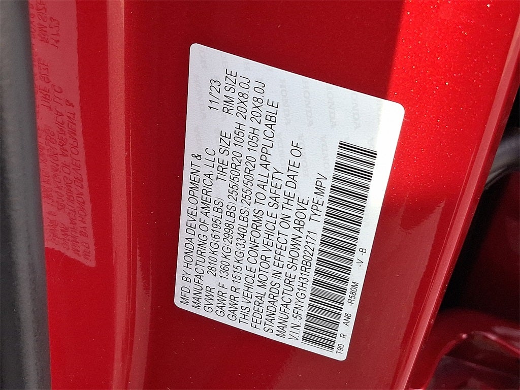 2024 Honda Pilot Sport