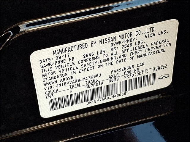 2018 INFINITI Q50 SPORT AWD