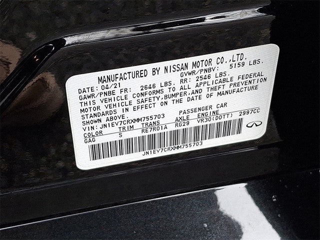 2021 INFINITI Q50 SIGNATURE EDITION AWD