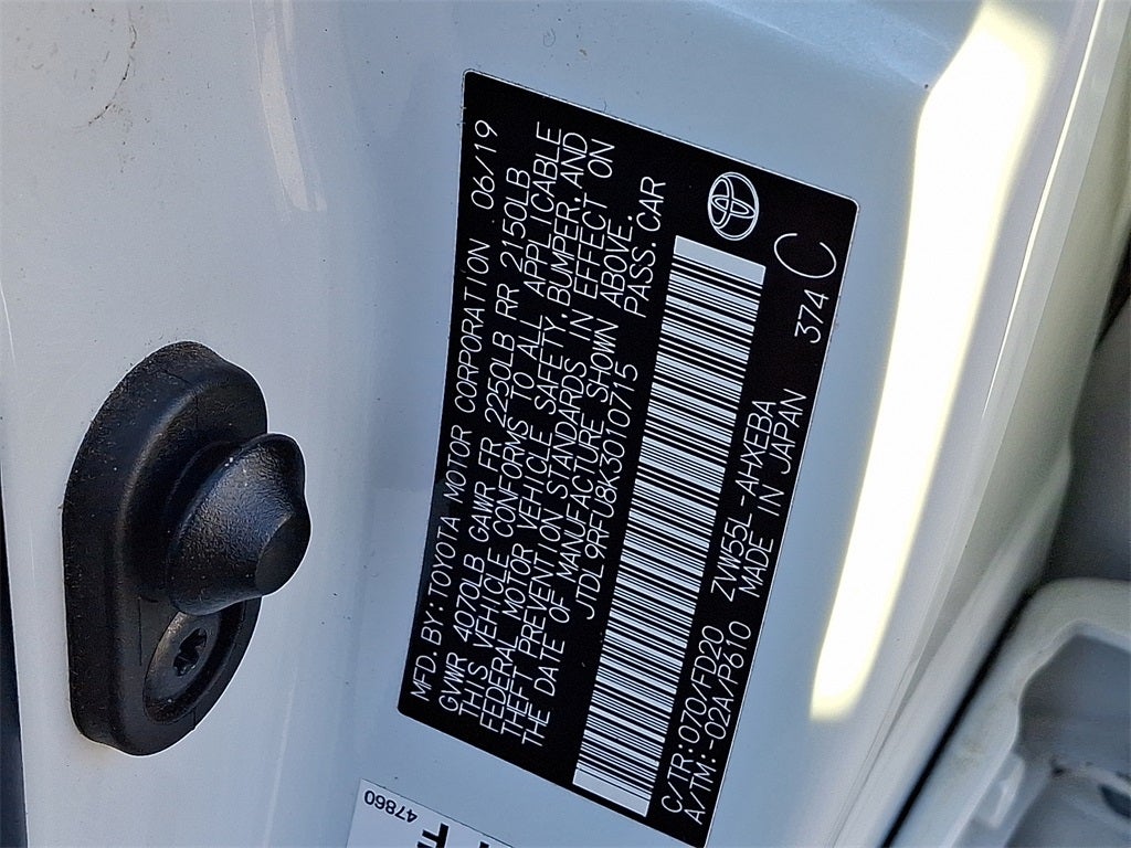 2019 Toyota Prius LE AWD-e