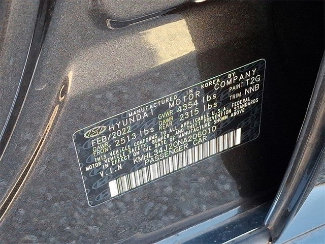 2022 Hyundai Sonata Limited