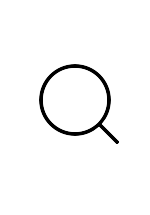 Black vehicle inspection icon